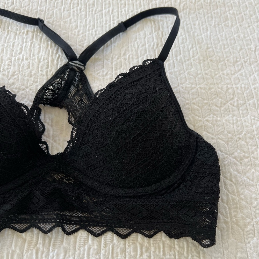 Pink Racerback Padded Bra - Picture 2 of 11